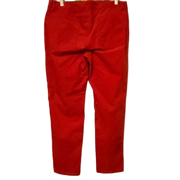 Lands’ End F1 Red Corduroy Pants #422488 Size 10 - Picture 6 of 13
